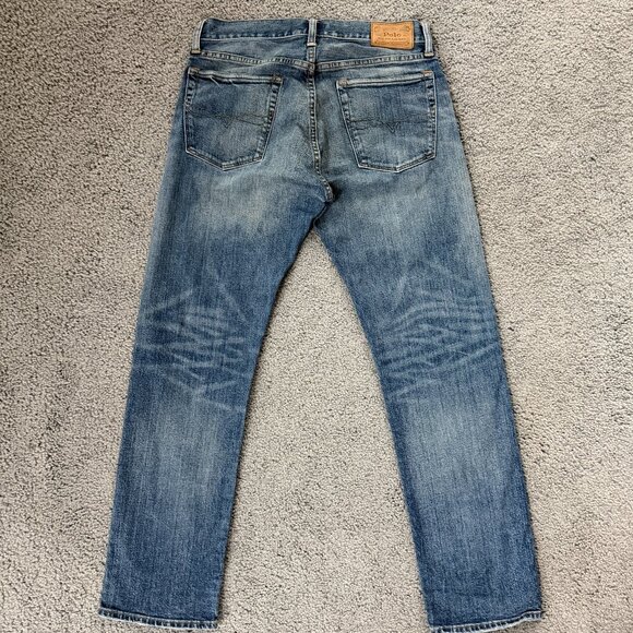 Polo Ralph Lauren The Hampton Relaxed Straight Jean - Sz. 30x30 VERY Good PreOwn - Picture 8 of 15